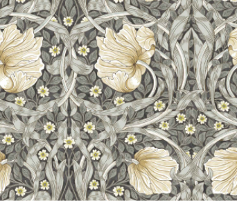 ピンパーネル柄 生地見本